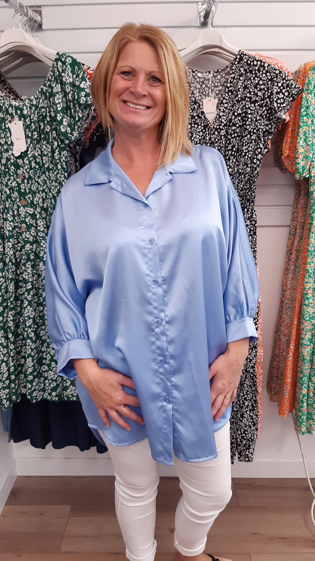 Satin Sway Shirt