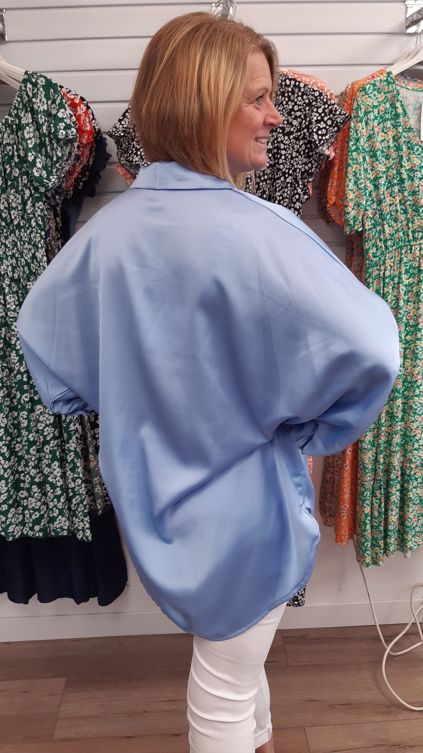 Satin Sway Shirt