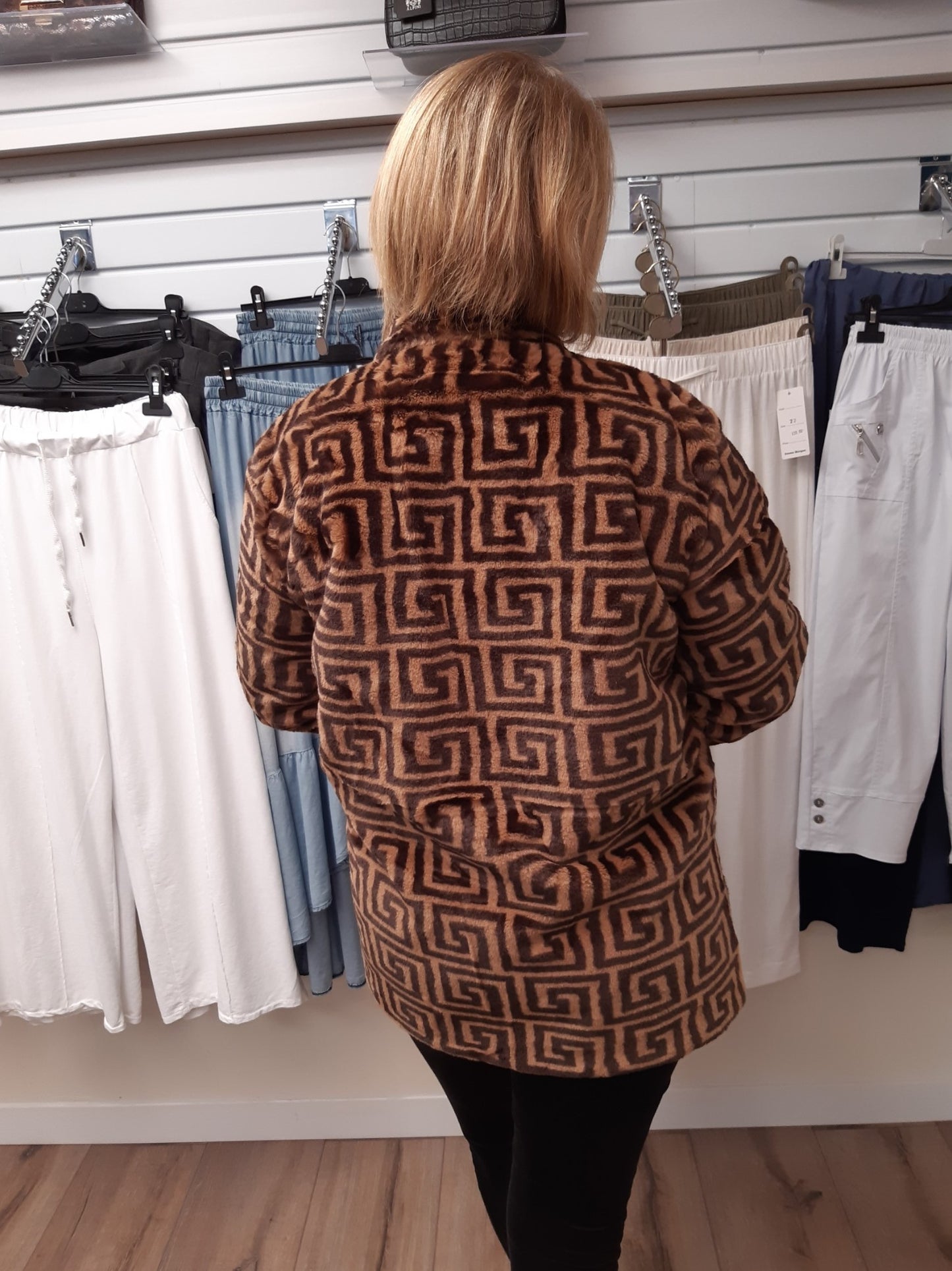 Faux Fur Coat