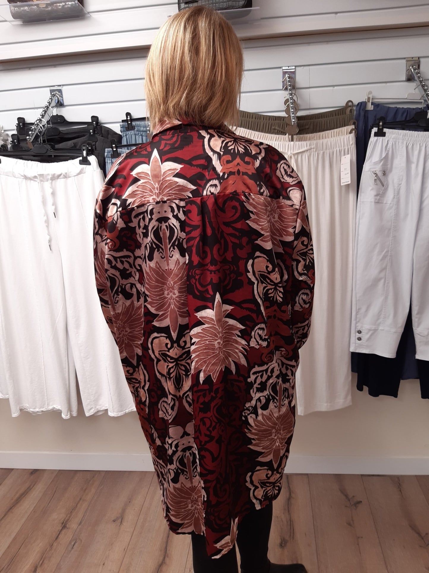 Floral Hi-Low Blouse