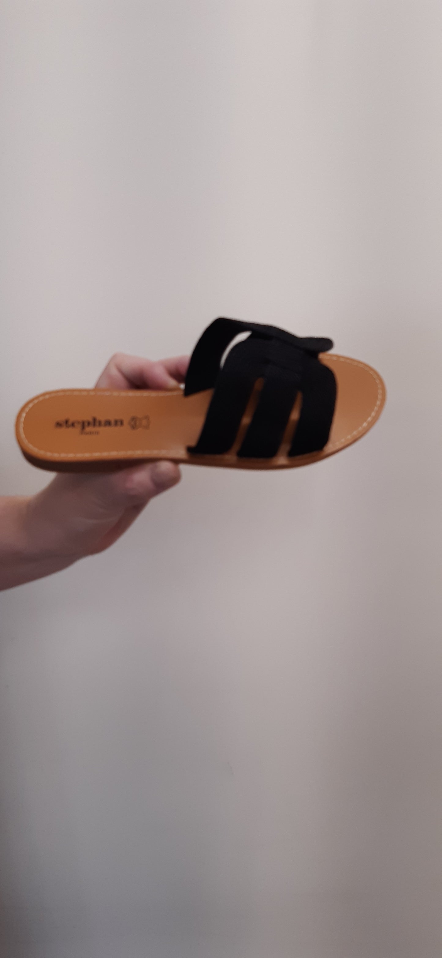 Cleopatra H Cut Out Strap Sliders