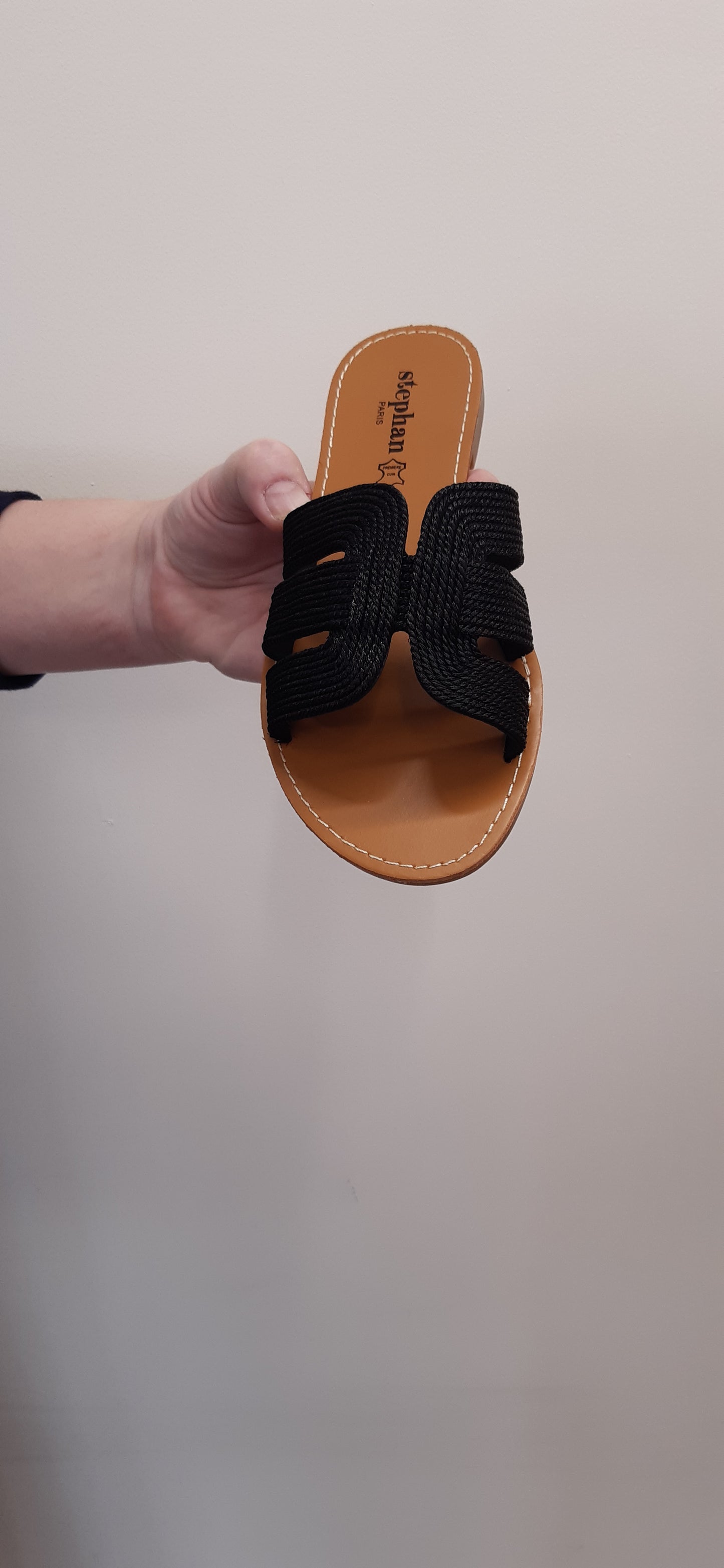Cleopatra H Cut Out Strap Sliders