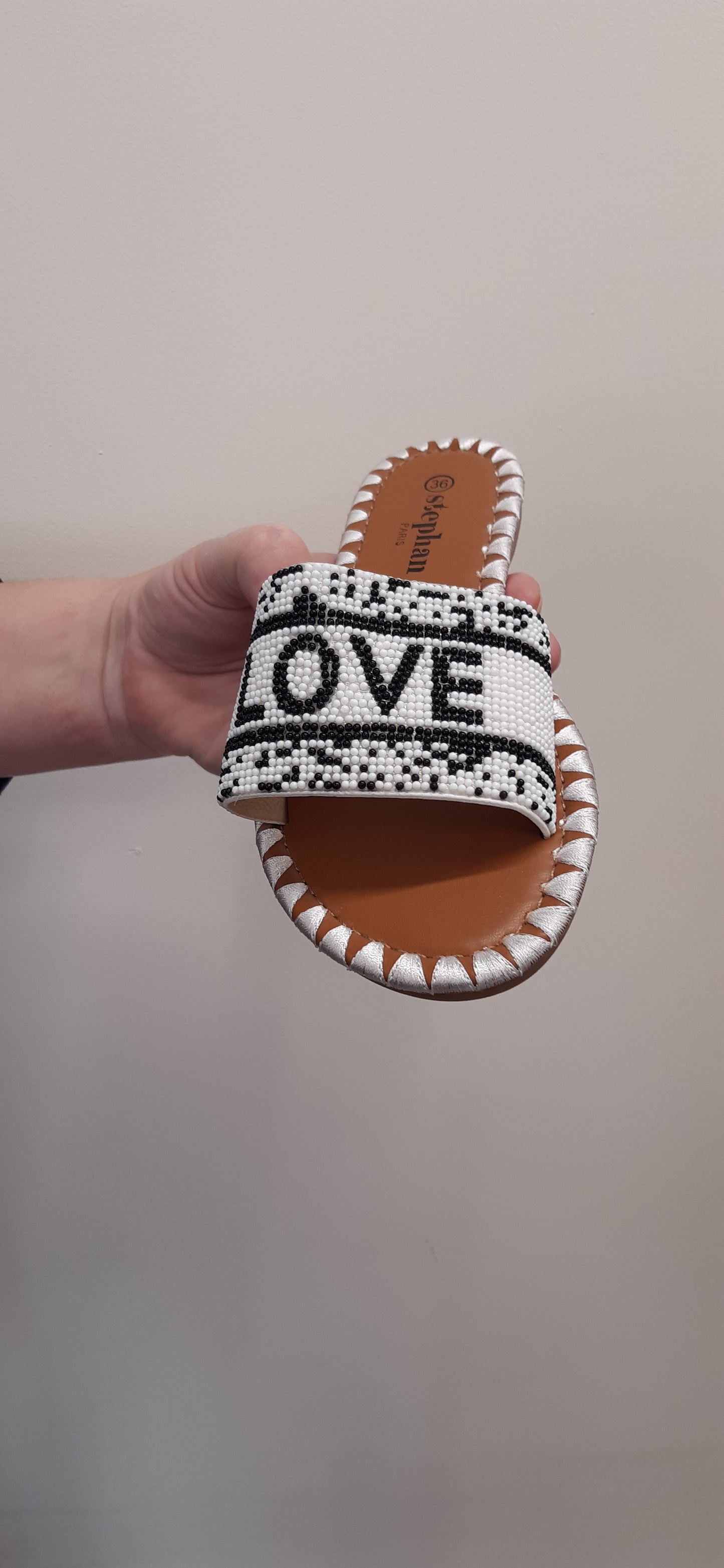 Love Beaded Sliders
