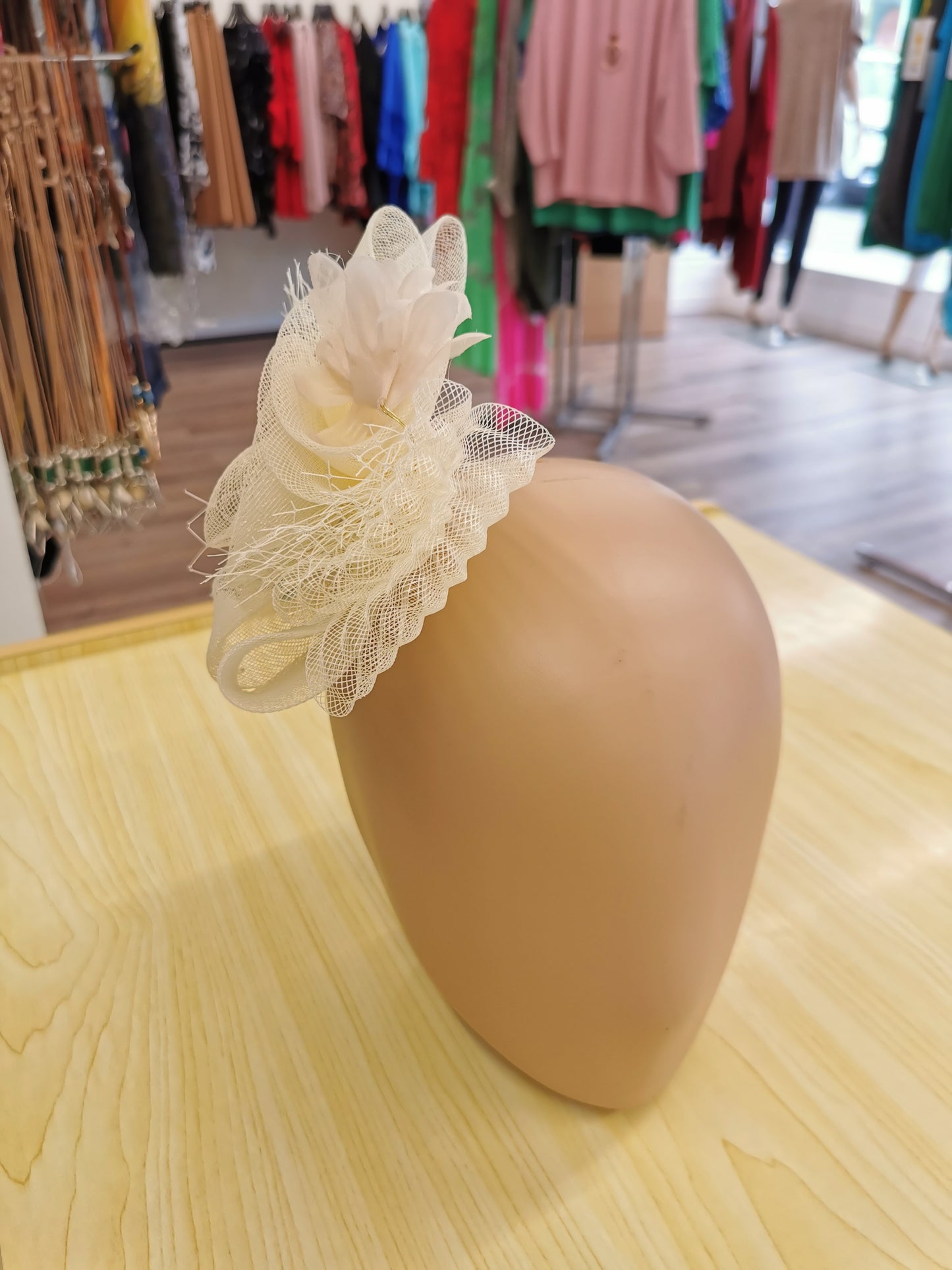 Mesh Flower Fascinator