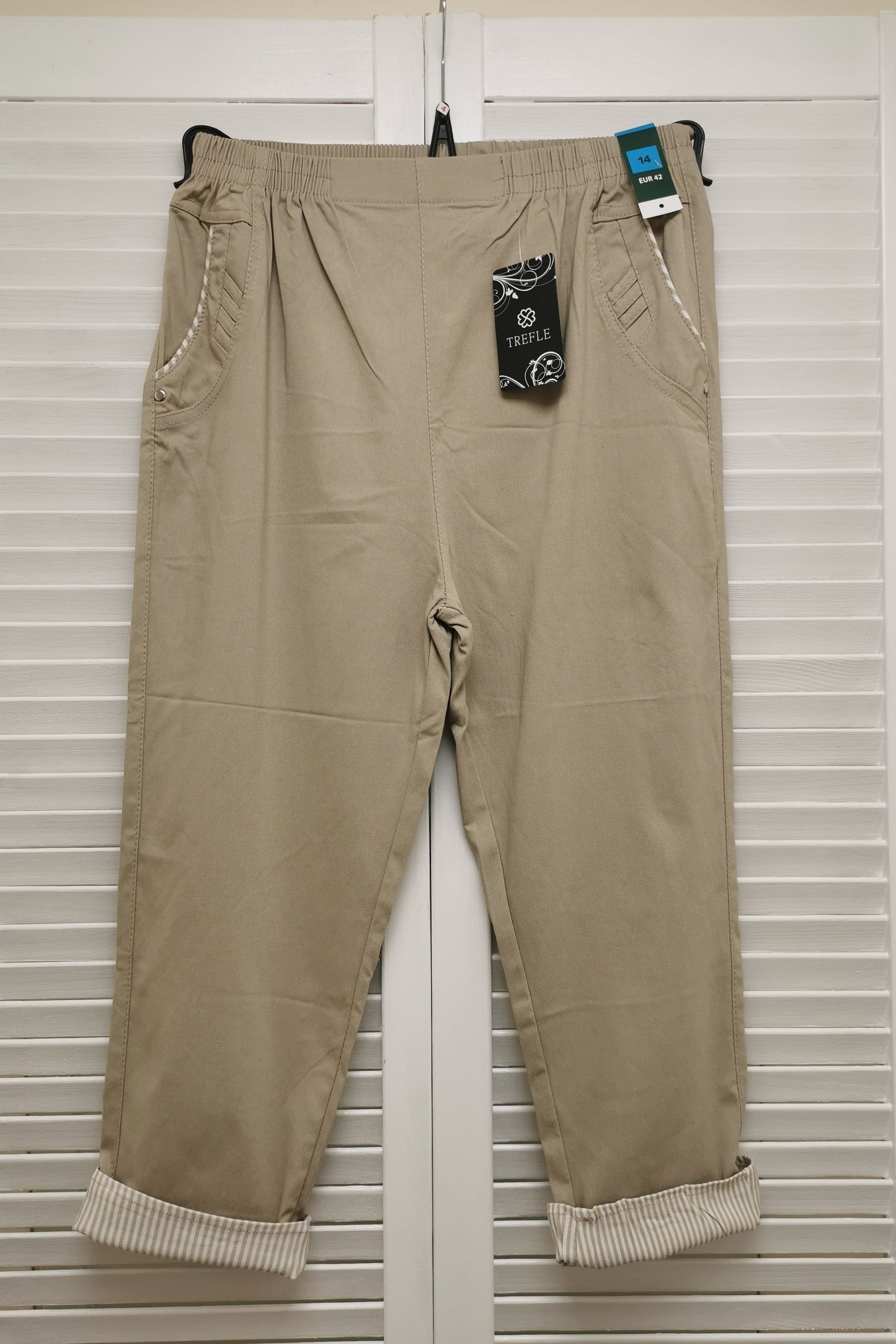 Cherry Berry 3/4 Trousers Stone