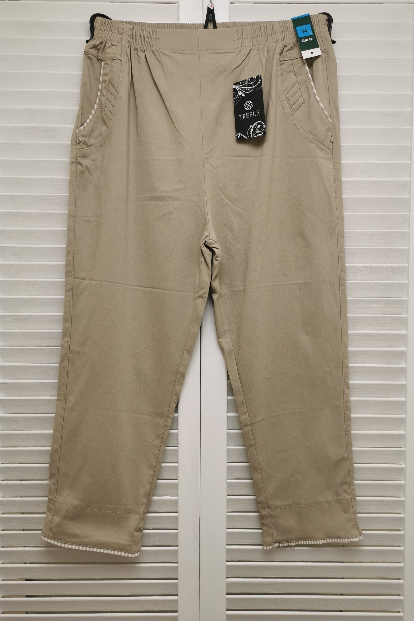 Cherry Berry 3/4 Trousers Stone