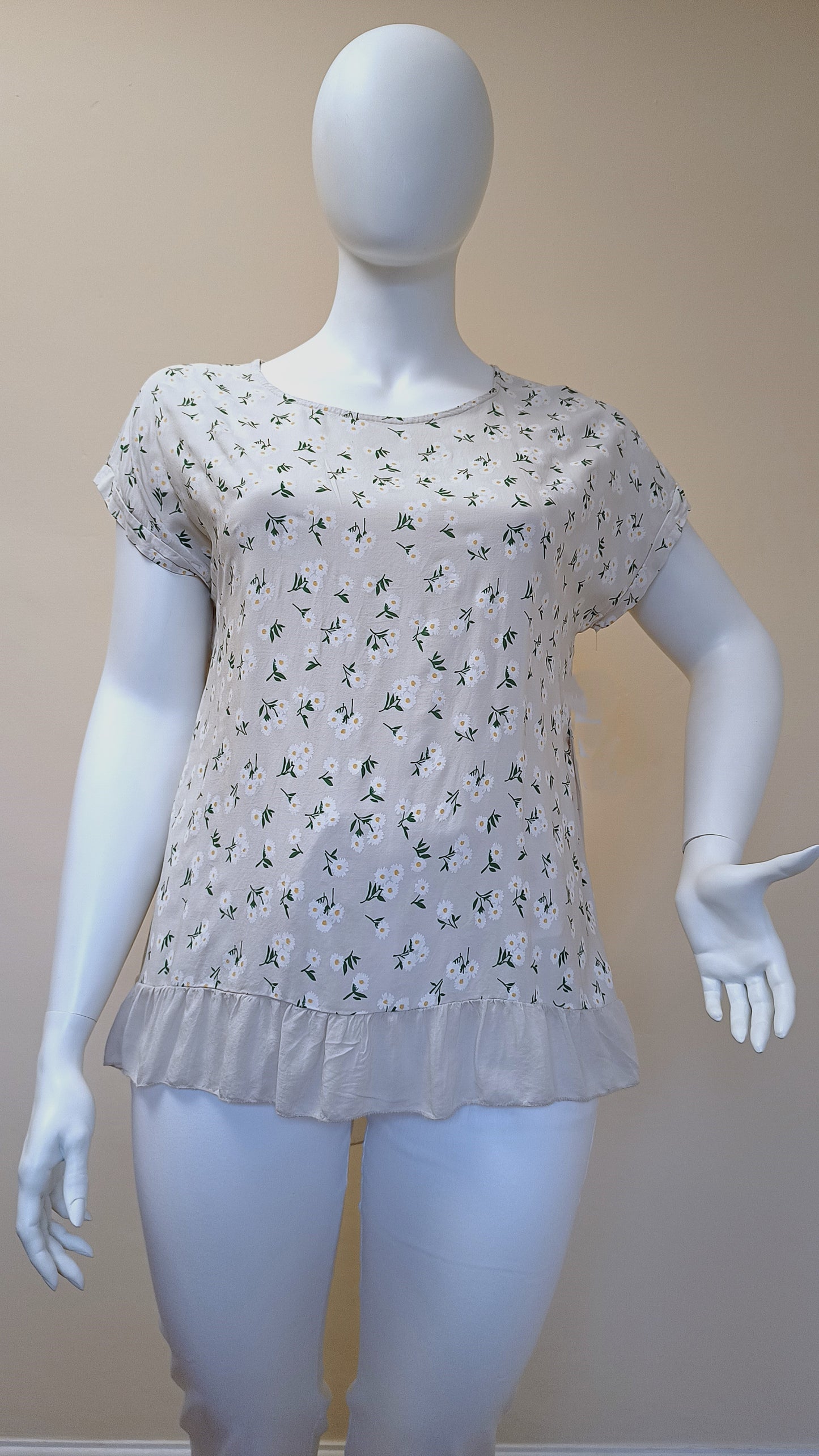 Hi-Low daisy Top