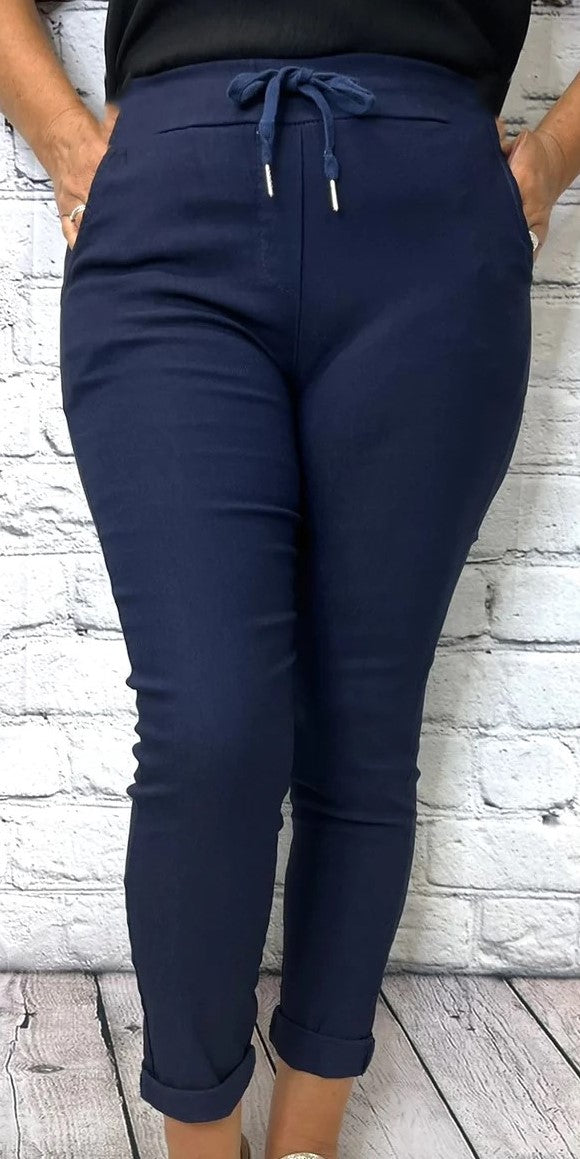 Magic Trousers Navy Blue