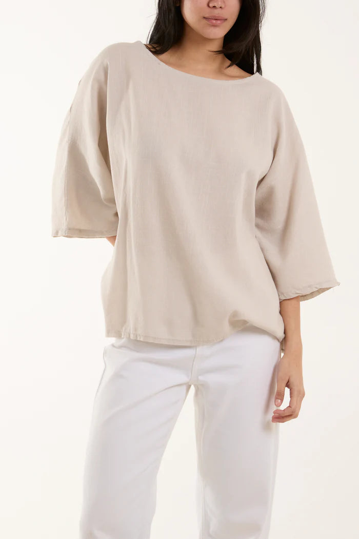Batwing Sleeve Top