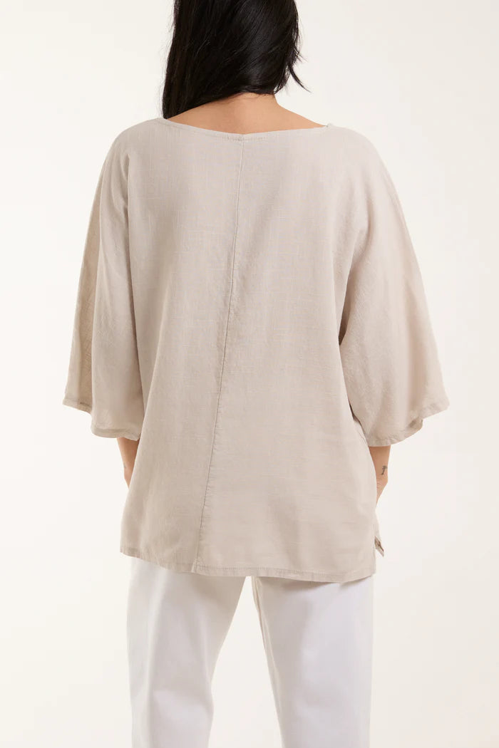 Batwing Sleeve Top