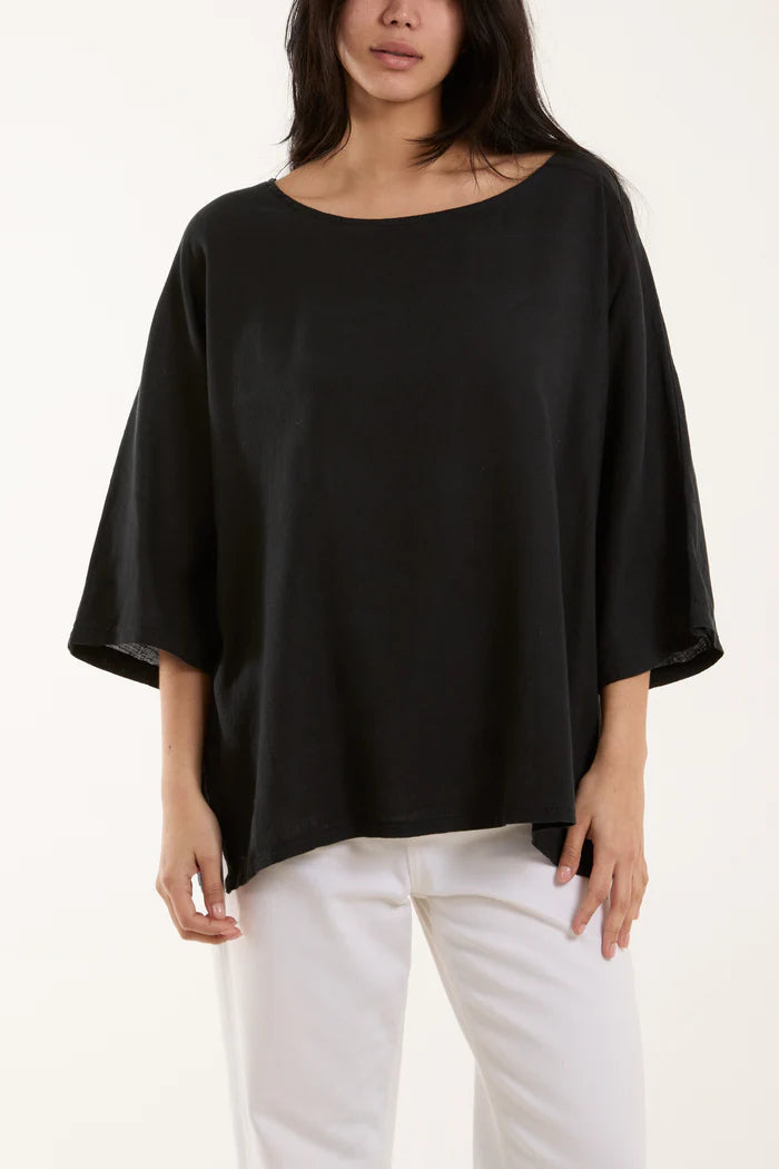 Batwing Sleeve Top