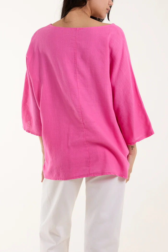 Batwing Sleeve Top