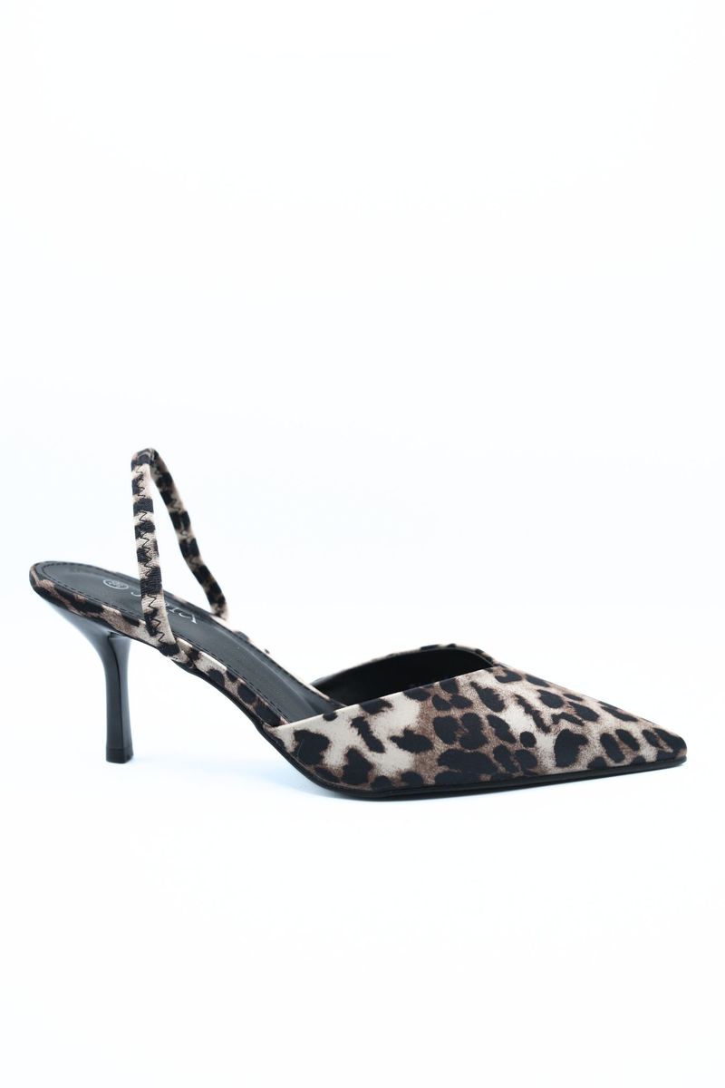 Pointed Toe Slingback High Heels