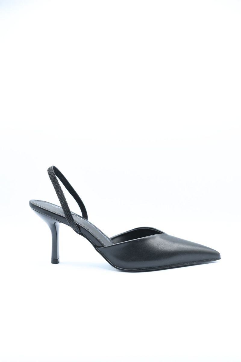 Pointed Toe Slingback High Heels