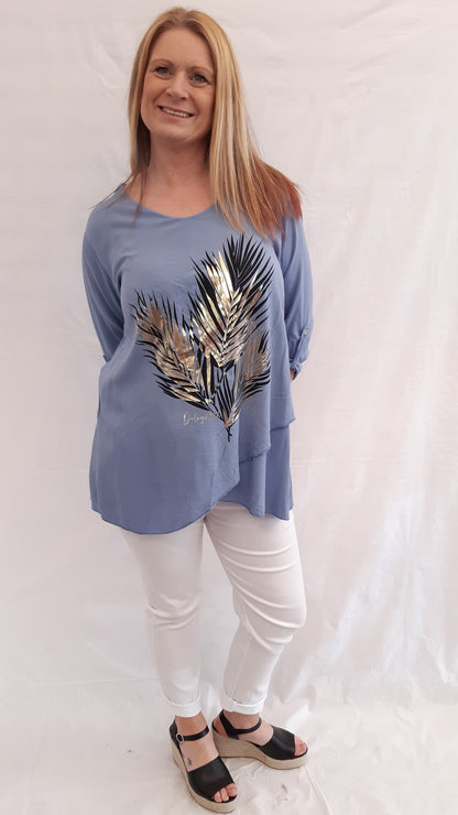 Foil Leaf Top