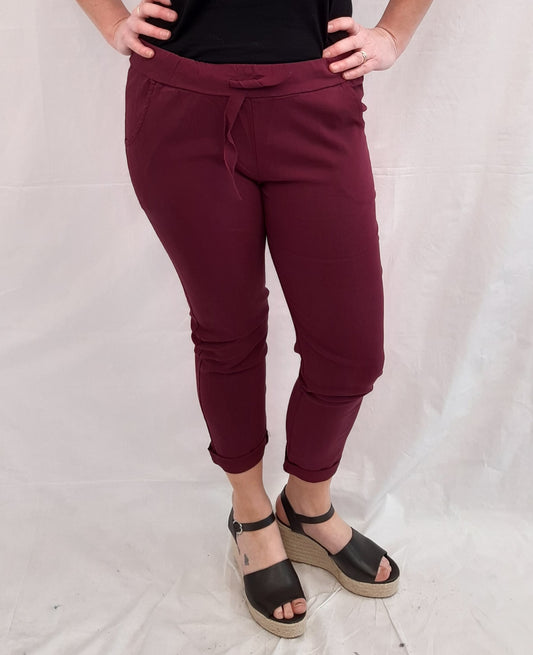 Magic Trousers Plum