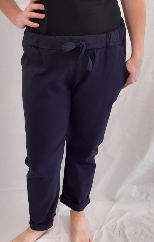 Magic Trousers Navy Blue