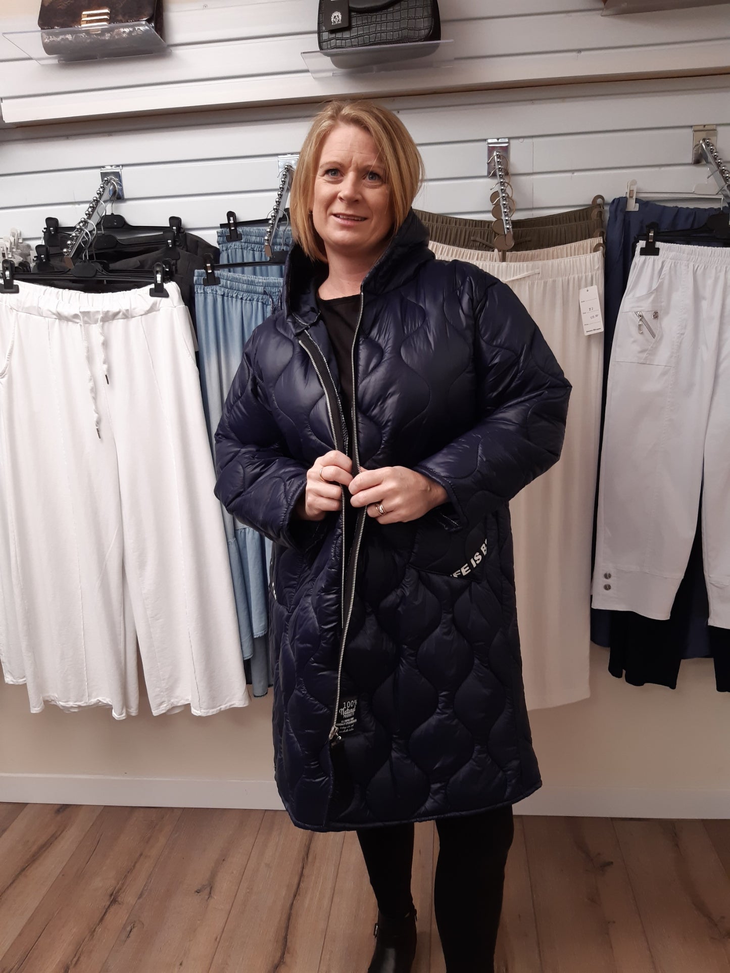Quited Long Jacket