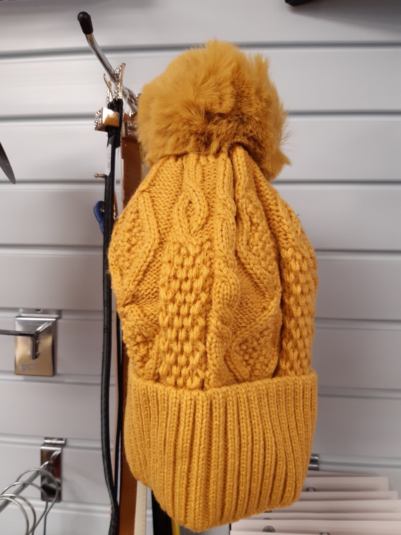 Soft Lined Bobble Hat