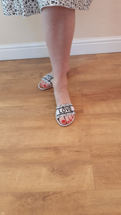 Love Beaded Sliders