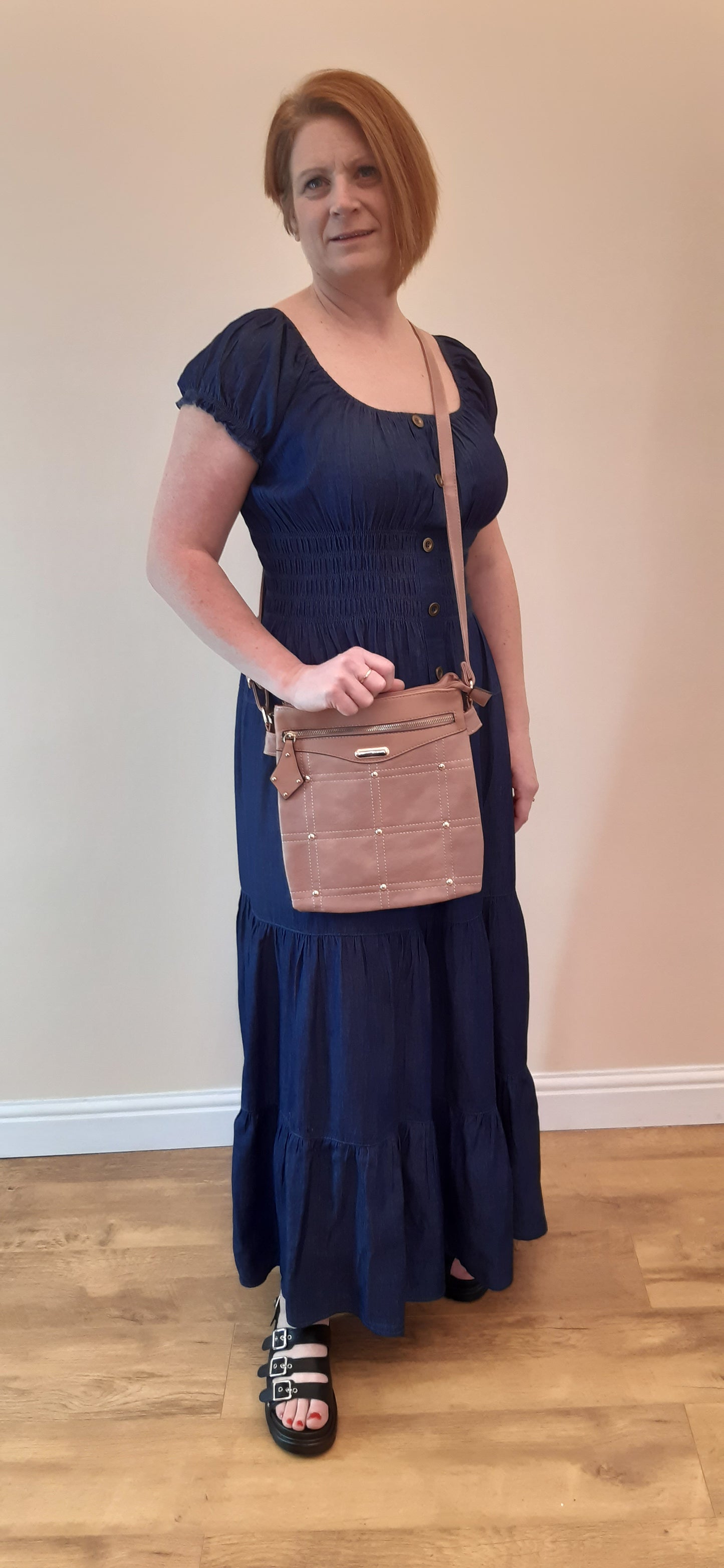 Long Denim Dress - Dark Denim