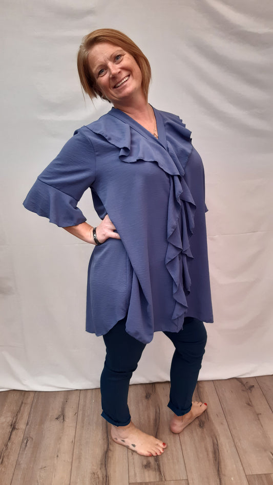 Frontline Frill Blouse