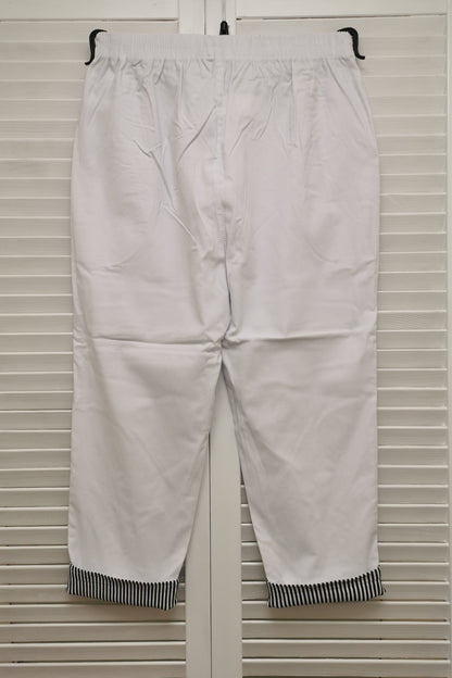 Cherry Berry 3/4 Trousers White