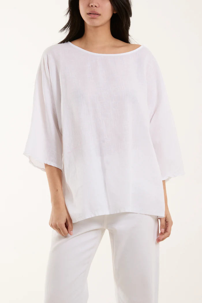 Batwing Sleeve Top