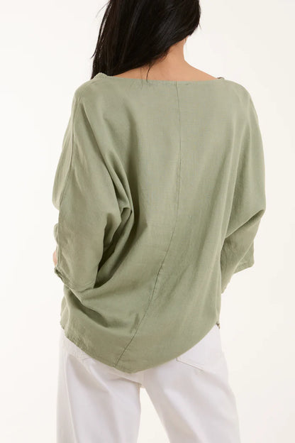 Batwing Sleeve Top