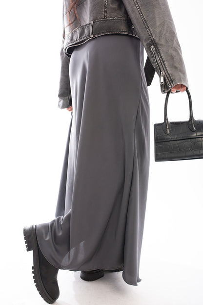 Lightweight High Waisted Maxi Skirt