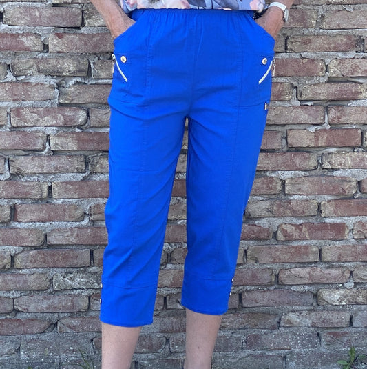 Cherry Berry 3/4 Trousers Royal Blue